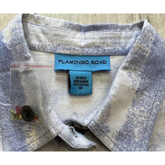 Flamingo Road Jacket Womens M Art To WearEuro Town Multi Color Embellishments - Picture 4 of 6